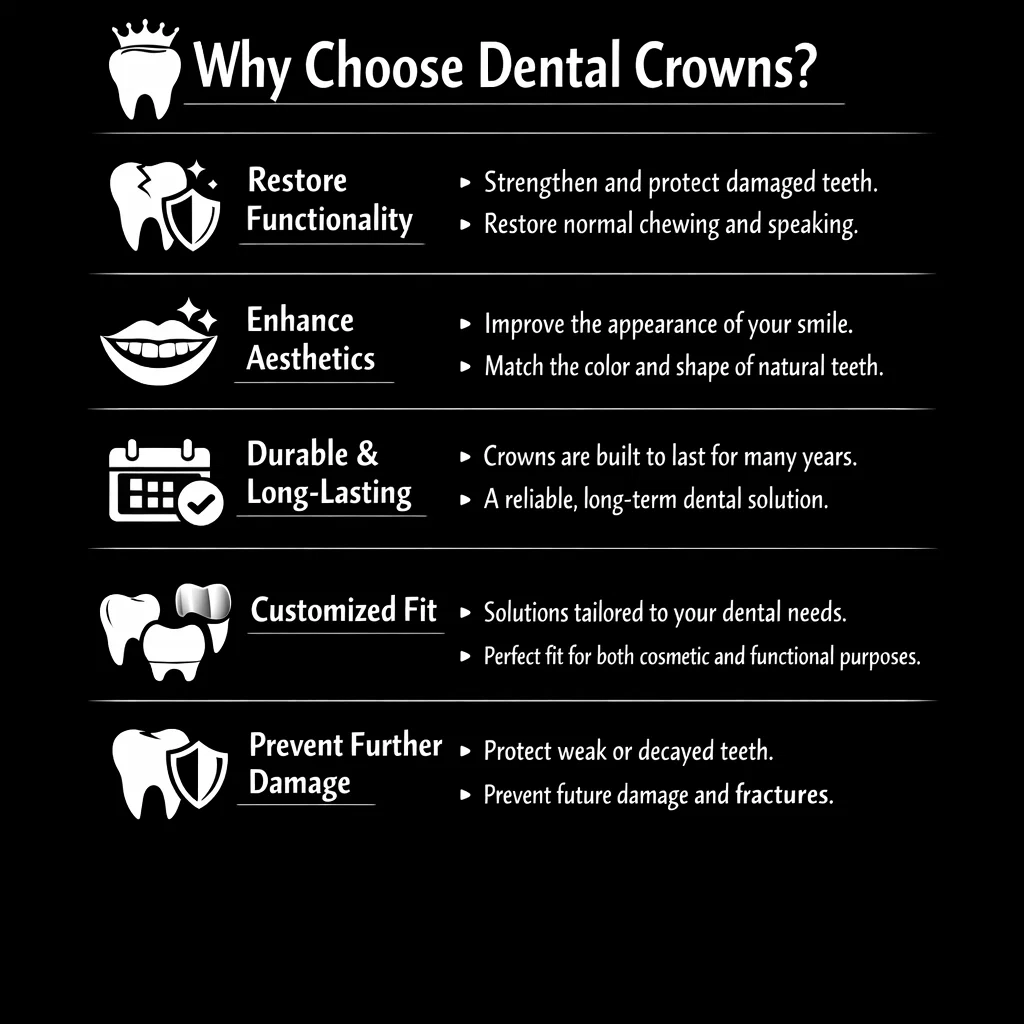Why choose dental crowns